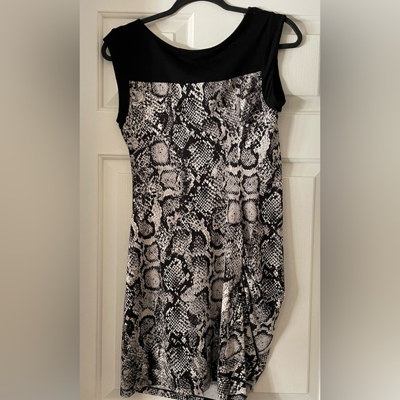 BCBG Mini Snakeskin Print Dress - Picture 2 of 2
